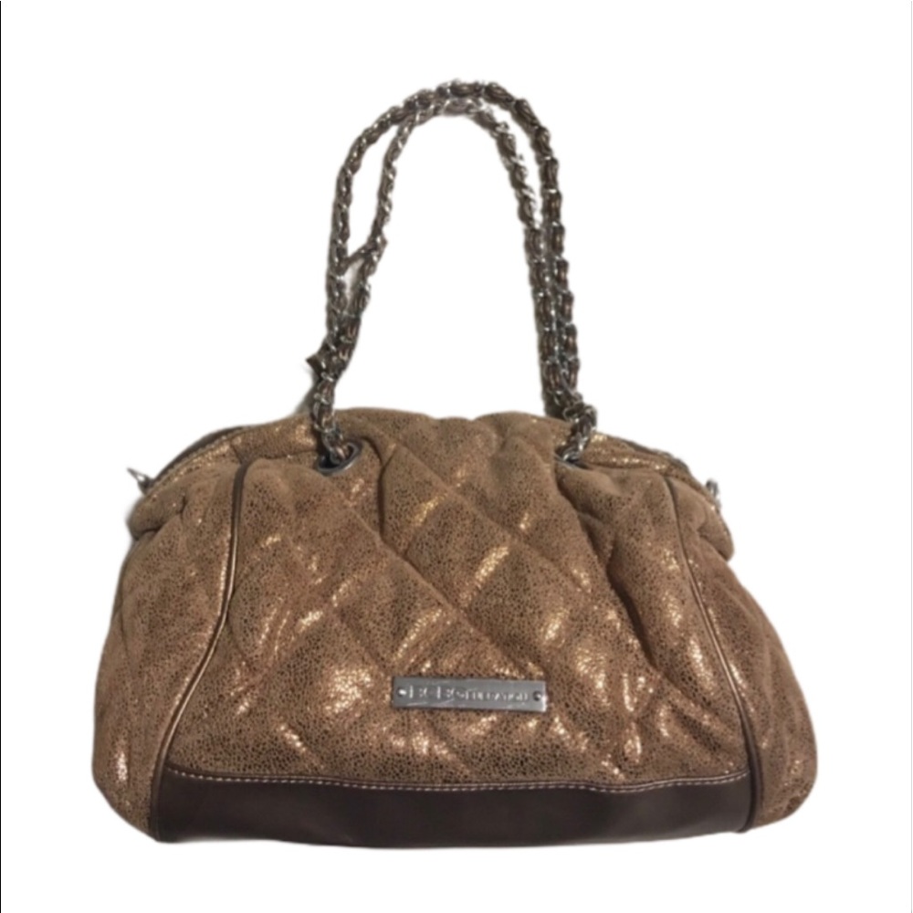 BCBGeneration Gold Purse Chains Sparkly Flashy Bag